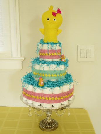 Duck Diaper Cake