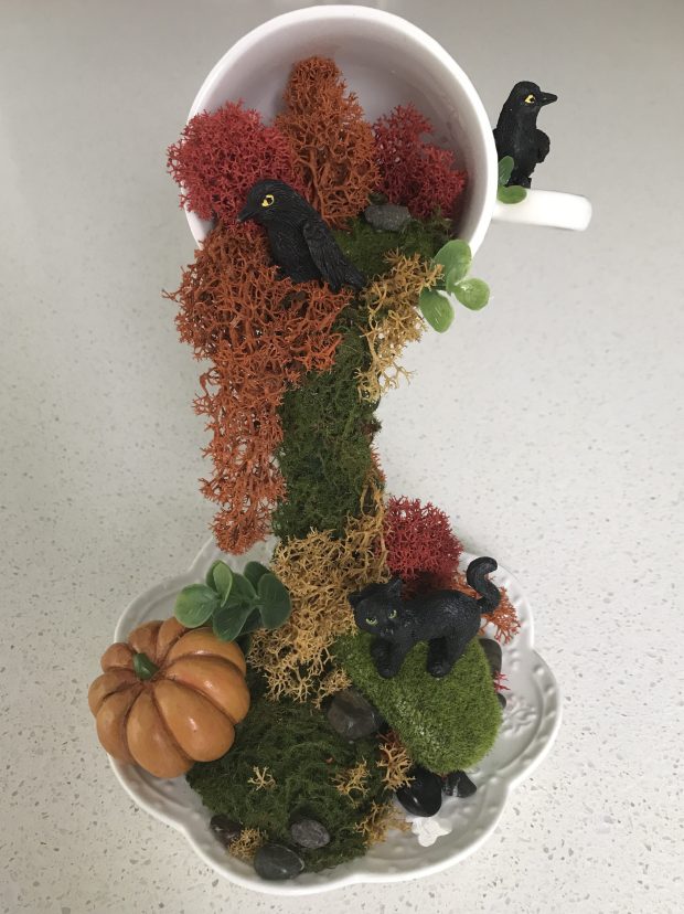 Floating Tea Cup Halloween