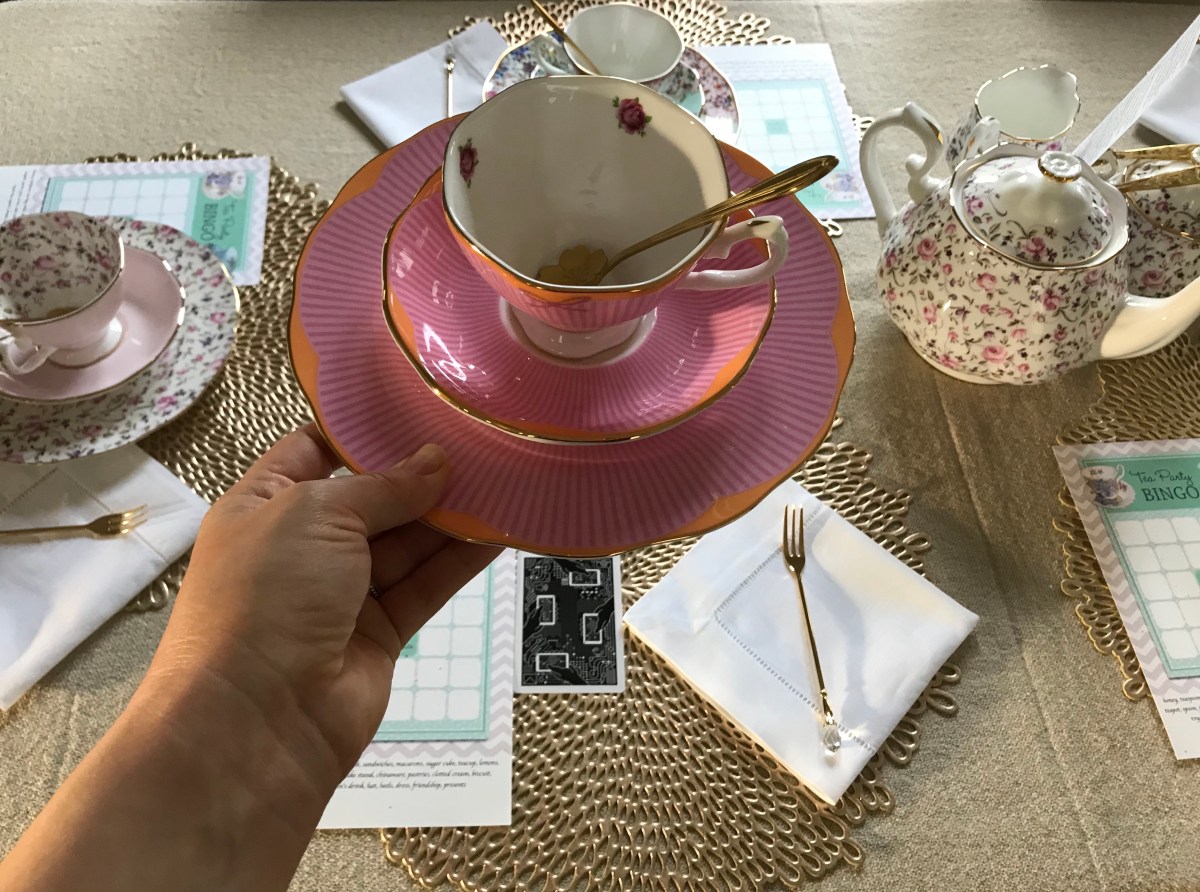 tea party game of phones