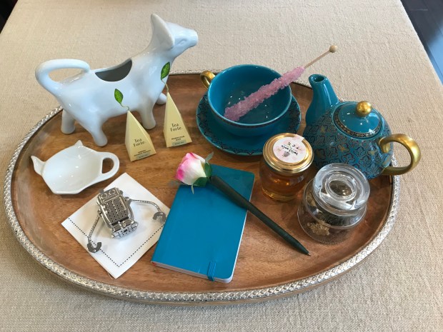 Tea Party Memory Tray